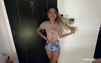 JAV Sensation ~ Thai Spinner Teen's Exclusive Interview and Seductive Fuck with New Boss Revealed!