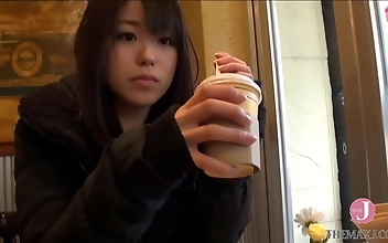 Japanese Beauty Can't Get Enough of Her Wet Pussy and Cock
