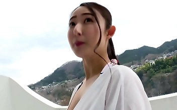 Japanese Grandma Suzu Matsuoka's Sultry Wet Hairy Pussy and Steamy Sex Scene in ABW-247