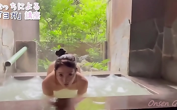 JAV Star Nacchi Embarks on a Sensual Onsen Adventure