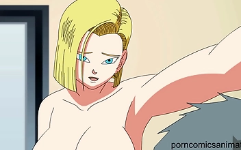 Catch the Hot and Steamy Dragon Ball Super Scene with Android 18 Now!