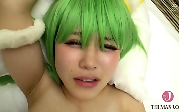JAV Beauty Misamisa Dominates with Kicks, Slaps, and Cumshots!