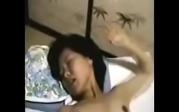 Busty animated Asian woman caresses a big dick and fucks passionately.