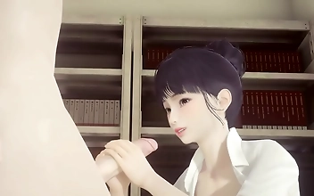Japanese Hentai Porn - Shoko's Cum Celebration! Titty Fondling and Intense Fucking