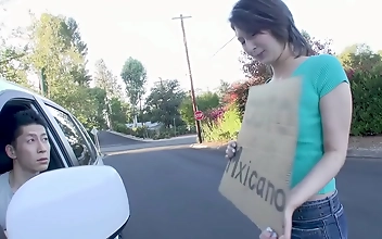 Hitchhiking with half-naked women - a JAV journey to Mexico with stunning Asuka Claire