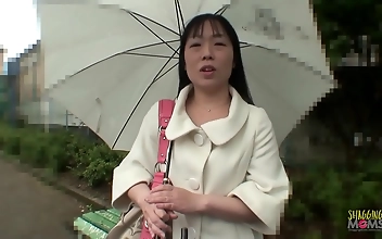 Revel in the Luscious Asian MILF's Creampie Pleasure with her Fav Toy!