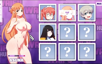 Meet Asuna, the Luscious Cheater with a Taste for Anal Sex in Waifu Hub Hentai Parody Game PornPlay Ep