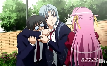Revealing the True Face of a Luscious MILF! 'Gakuen' Anime Ep
