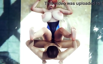 Japanese Anime Hentai ~ Unleash Your Desires with Luscious Swimming Pool Scene