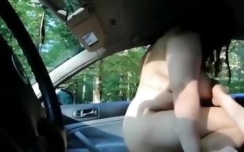 Japanese BBWs Gone Wild! Car Sex with a Mysterious Stranger