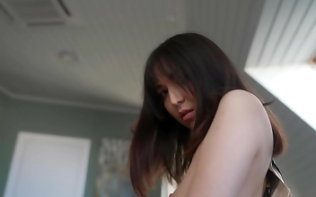JAV Slut Lina Cosmicbaby's First DP with Crooked Face