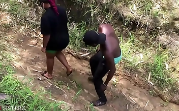 Japanese University Student Gets Fucked in the Wild ~ A Hot Sex Adventure in Africa