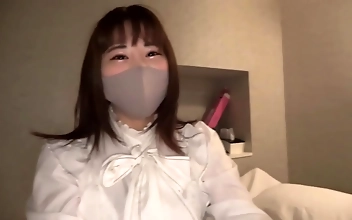Experience a genuine JD college student with 0 big tits and a low height of 138cm as she breaks her throat from doing too much deep-throating