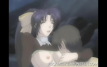 Wow, Busty Hentai Enchantress Fucking Her Lover on the Beach ~ Exclusive JAV Scene!